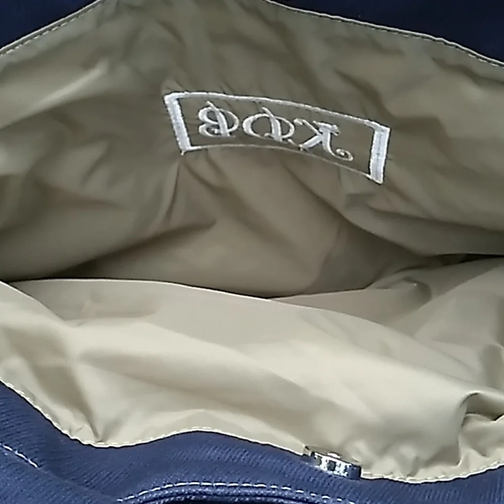 Pottery Barn Kids diaper bag, Navy